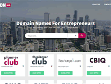 Tablet Screenshot of dnhub.com